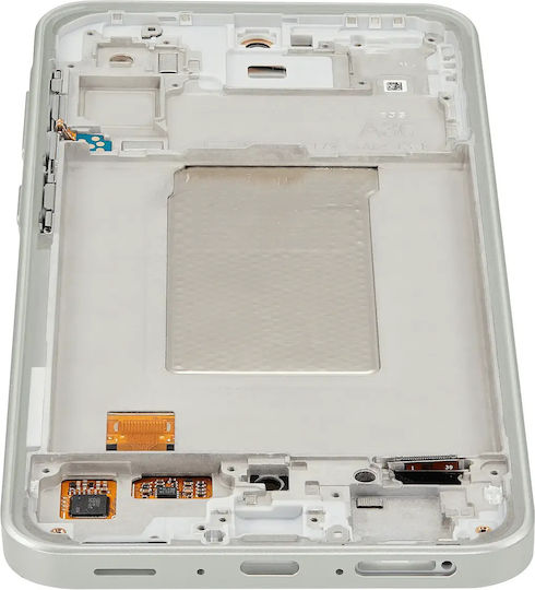 OLED модул с рамка за Samsung Galaxy A36 5G A366 2025 Service Pack Лайм