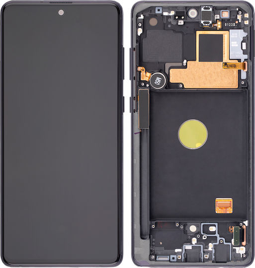 Oled Assembly Frame Samsung Galaxy Note 10 Lite Service Pack Aura Black