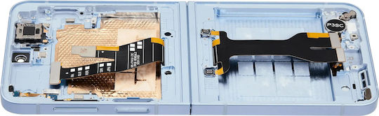 Innen-OLED-Baugruppe Rahmen Samsung Galaxy Z Flip 6 5G US & International Aftermarket Blau