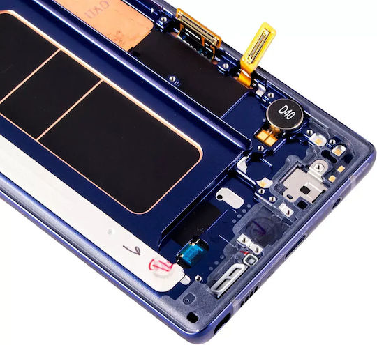 Oled Asamblare cu ramă Samsung Galaxy Note 9 Service Pack Albastru Ocean