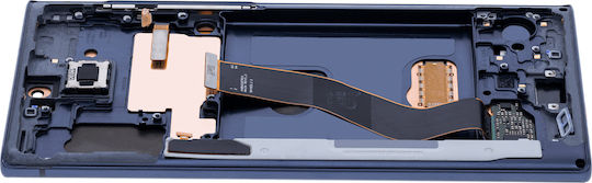 Oled Assembly Frame Samsung Galaxy Note 10 Aftermarket Plus Aura Glow Silver