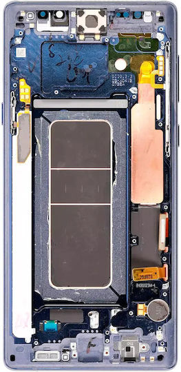 Oled Asamblare cu ramă Samsung Galaxy Note 9 Service Pack Albastru Ocean