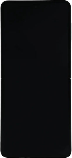 Innen-OLED-Baugruppe mit Rahmen für Samsung Galaxy Z Flip 7 5G US & International Service Pack Schwarz