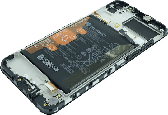 Lcd Assembly Frame Huawei Y6p 2020 Service Pack Midnight Black