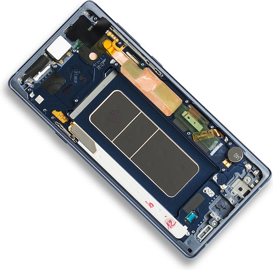 Oled Asamblare cu ramă Samsung Galaxy Note 9 Service Pack Albastru Ocean
