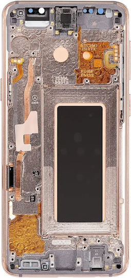 Oled Assembly Frame Samsung Galaxy S9 Aftermarket Plus Sunrise Gold