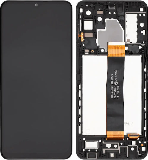 Lcd Assembly Frame Samsung Galaxy A32 5g A326 2021 Toate Modelele Aftermarket Plus Awesome Negru