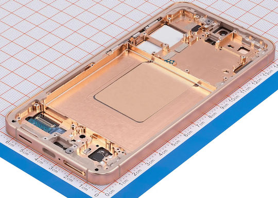 Oled Assembly Frame Samsung Galaxy S24 5g Us & International Version Service Pack Sandstone Orange