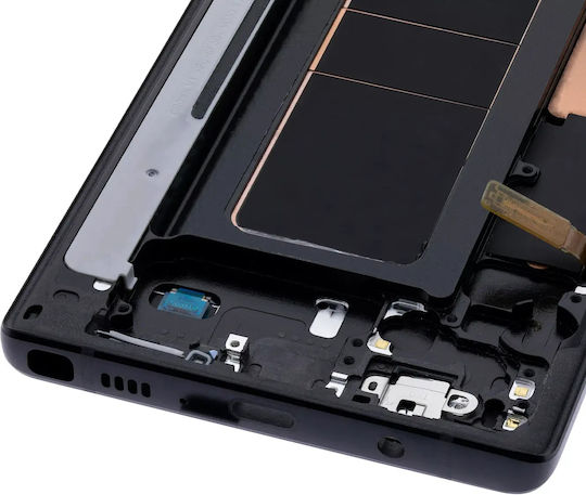 Oled Assembly Frame Samsung Galaxy Note 9 Service Pack Midnight Black