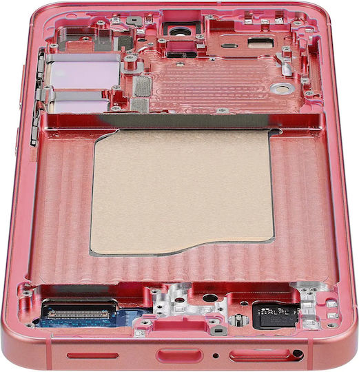 Oled Assembly Rahmen Samsung Galaxy S25 5G Us & International Aftermarket Plus Korallenrot