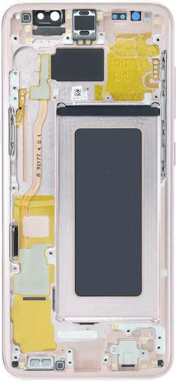 Ansamblu LCD cu ramă Samsung Galaxy S8 Service Pack roz
