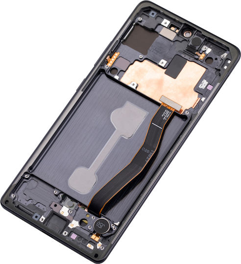Oled Assembly Frame Samsung Galaxy S10 Lite Service Pack Prism Black