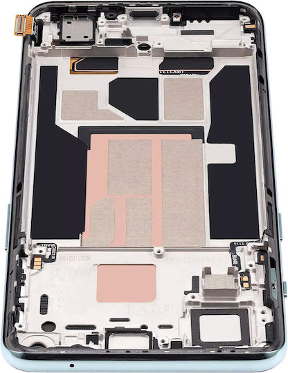 Oled Assembly Frame Oneplus Nord 2 5g Aftermarket Plus Blue Haze