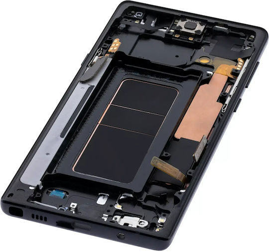 Oled Assembly Frame Samsung Galaxy Note 9 Service Pack Midnight Black