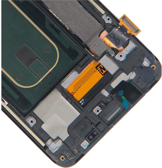 Oled Assembly Frame Samsung Galaxy S6 Edge Plus At&t T-mobile International Service Pack Black Sapphire