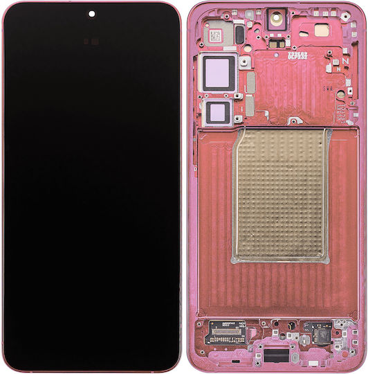 OLED Montage Rahmen Samsung Galaxy S25 Plus 5G US & Internationale Version Aftermarket Plus Korallenrot