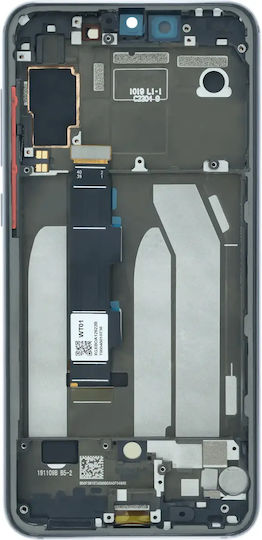 Oled ansamblu cu ramă Xiaomi Mi 9 Se Service Pack Gri