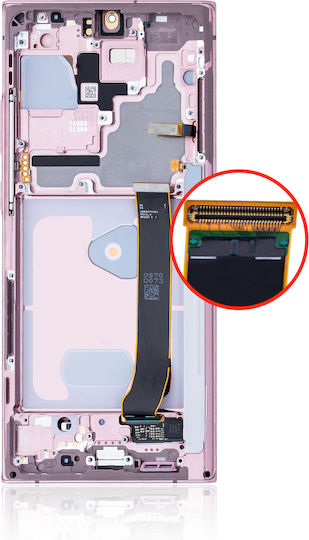 Oled Assembly Rahmen Samsung Galaxy Note 20 Ultra 5G Service Pack Mystic Bronze