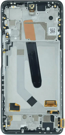 Oled Assembly Frame Xiaomi Mi 11i Service Pack Frosty White