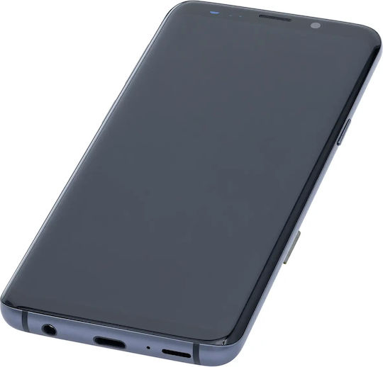 Oled Assembly Frame Samsung Galaxy S9 Aftermarket Plus Titanium Gray