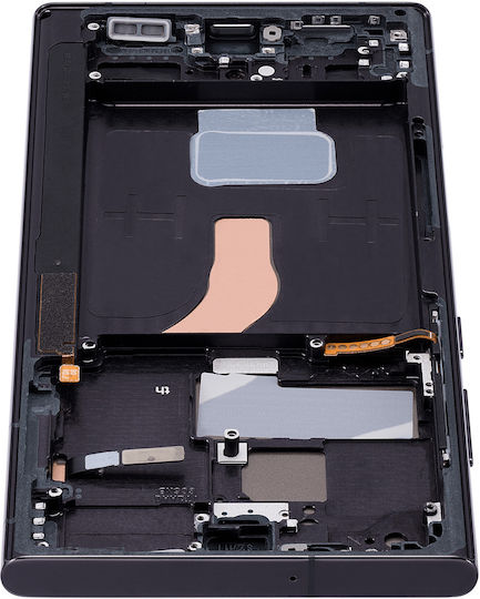 Oled Assembly Frame Samsung Galaxy S22 Ultra 5g Service Pack Phantom Black