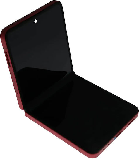 Inner Oled Assembly Frame Samsung Galaxy Z Flip 7 5g Us & International Service Pack Coral Red