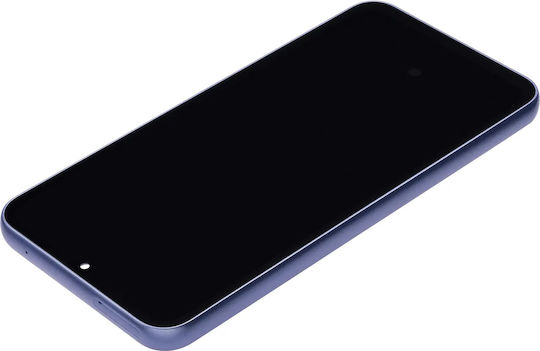 OLED Ersatzbildschirm mit Rahmen Kompatibel Samsung Galaxy A34 5G A346 2023 Service Pack Lila