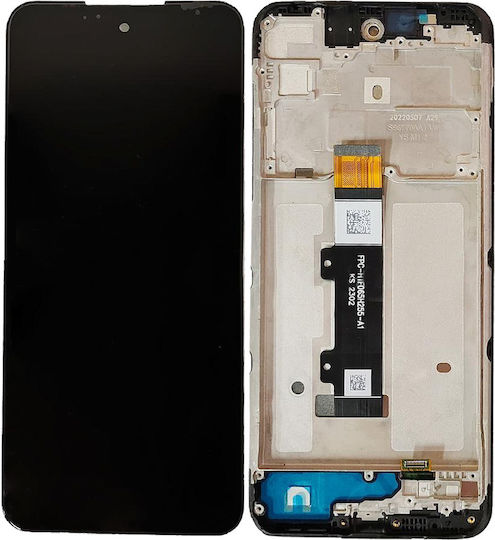 LCD сглобка с рамка Motorola Moto G Play Xt2271 2023 оригинален OEM тъмно индиго