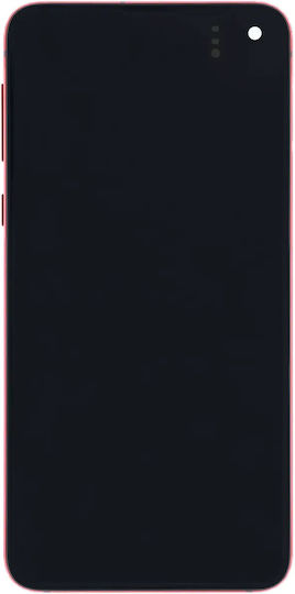 Oled Asamblare cu Ramă Samsung Galaxy S10e Service Pack Roșu Cardinal