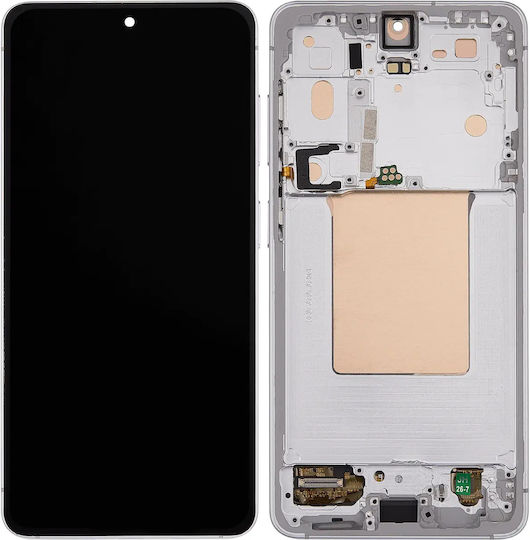 OLED модул рамка Samsung Galaxy S26 5G US & International Aftermarket Plus 120Hz бял