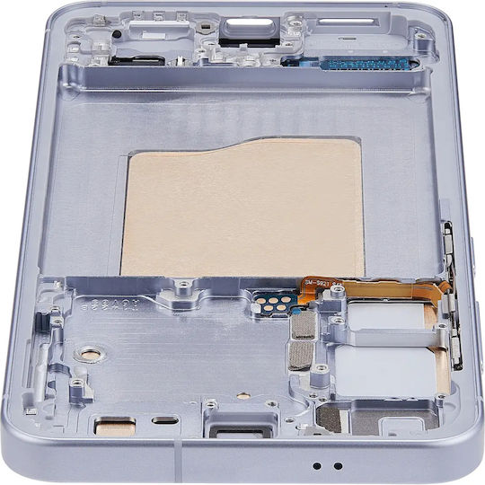 Oled Asamblare Cu Ramă Samsung Galaxy S25 5g US și Internațional Aftermarket Plus Albastru Gheață