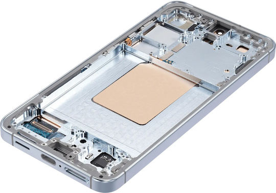 OLED Ersatzbildschirmrahmen Samsung Galaxy S24 5G US & Internationale Version Nachrüstung Plus Saphirblau
