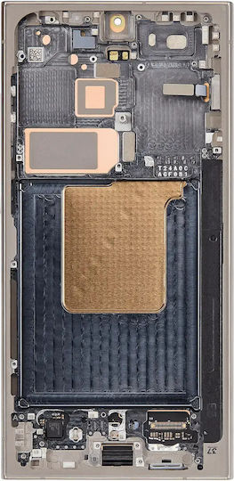 Oled Assembly Frame Samsung Galaxy S24 Ultra Service Pack Titanium Gray
