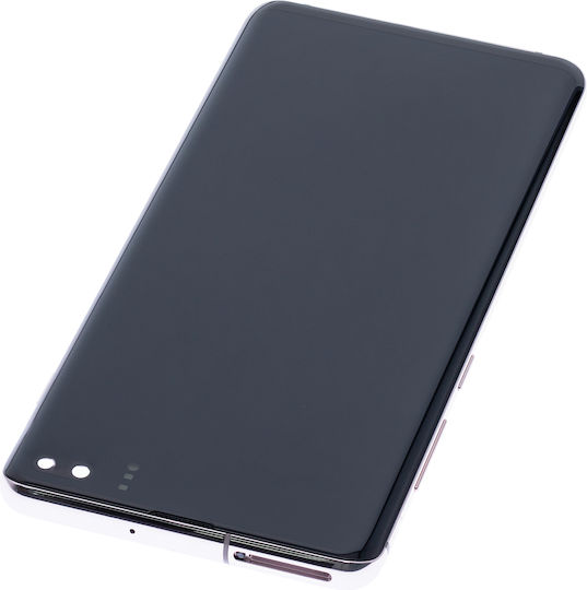 OLED модул с рамка Samsung Galaxy S10 Plus Service Pack керамично бяло