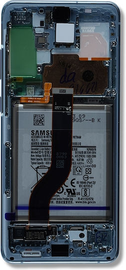 Oled Assembly Frame Samsung Galaxy S20 Plus 5g Service Pack Cloud Blue