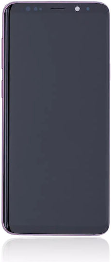 Oled Assembly Frame Samsung Galaxy S9 Plus Service Pack Lilac Purple