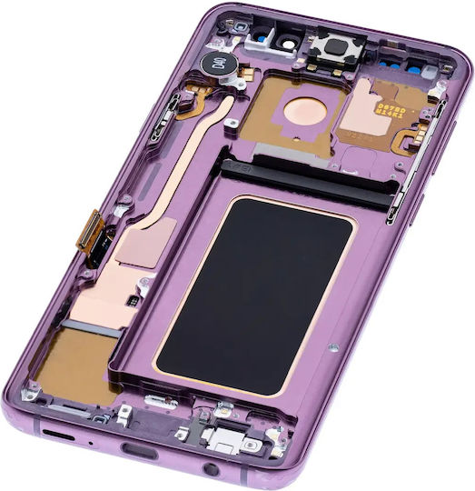 Oled Assembly Frame Samsung Galaxy S9 Plus Service Pack Lilac Purple