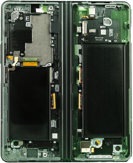 Inner Oled Assembly Frame Samsung Galaxy Z Fold 3 5g Us & International Service Pack Phantom Green