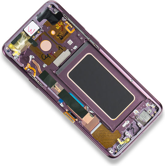 Oled Assembly Frame Samsung Galaxy S9 Plus Service Pack Lilac Purple
