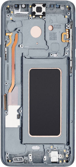 Oled Assembly cu ramă Samsung Galaxy S9 Plus Service Pack Gri Titanium