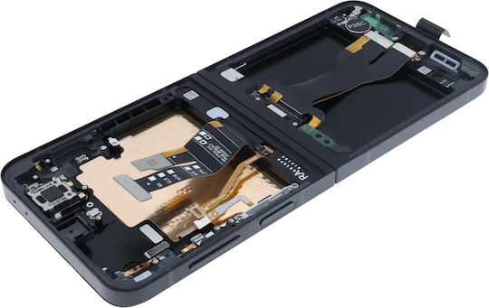 Inner Oled Assembly Frame Samsung Galaxy Z Flip 7 Fe 5g Service Pack Black