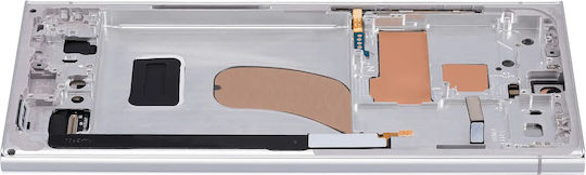 Oled Assembly Frame Samsung Galaxy S23 Ultra Us & International Aftermarket Plus 120hz Sky Blue