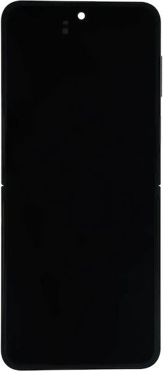 Вътрешен OLED модул с рамка Samsung Galaxy Z Flip 5 5G US и International Service Pack Сив