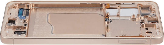Oled Assembly Frame Samsung Galaxy S25 5g Us & International Aftermarket Plus Pink Gold