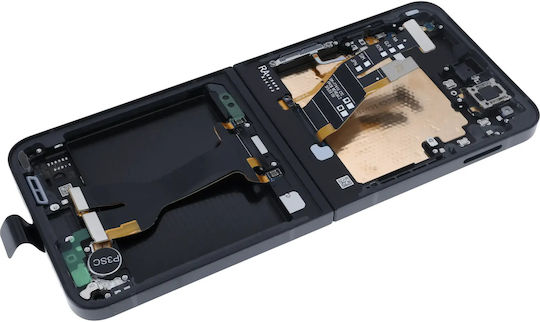 Inner Oled Assembly Frame Samsung Galaxy Z Flip 7 Fe 5g Service Pack Black