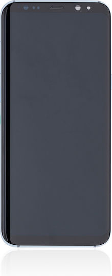 Oled Assembly Frame Samsung Galaxy S8 Plus Aftermarket Plus Coral Blue