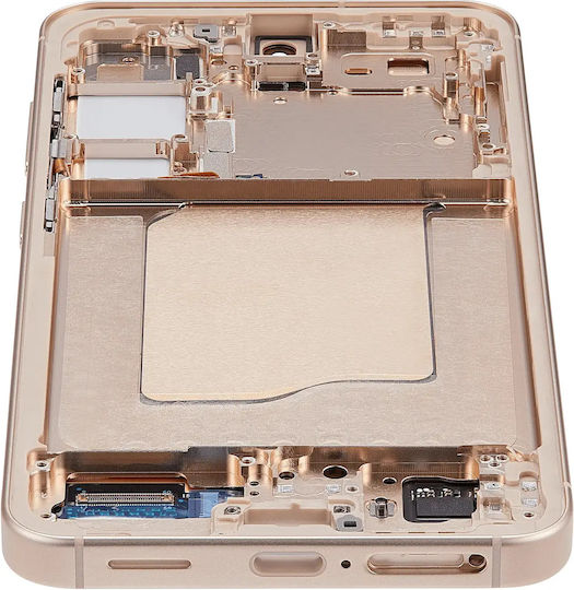 Oled Assembly Frame Samsung Galaxy S25 5g Us & International Aftermarket Plus Pink Gold