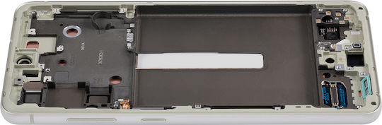 Oled Assembly Frame Samsung Galaxy S21 Fe 5g Us & International Version Service Pack Olive Green