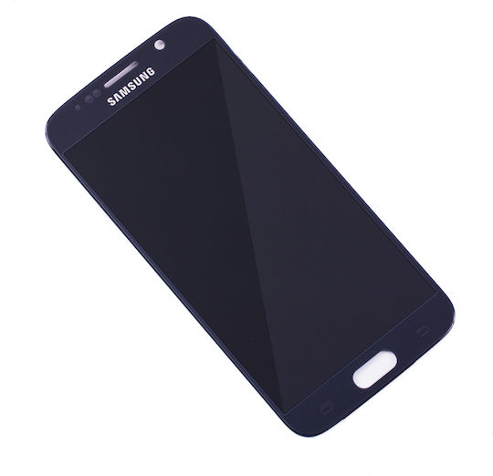Oled Assembly Without Frame Samsung Galaxy S6 Service Pack Black Sapphire