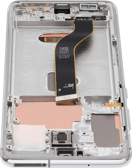 Oled Assembly Frame Samsung Galaxy S20 Plus 5g Aftermarket Plus Cloud White